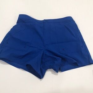 Maxim of Hollywood shorts swim trunks inside panties NWT royal blue Front zipper